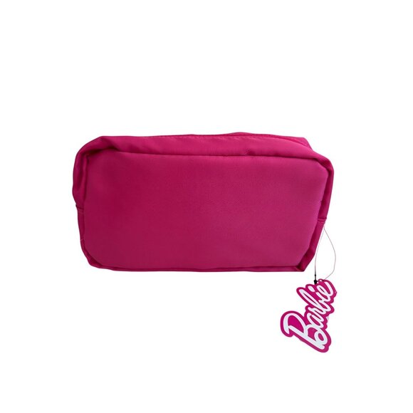 BARBIE Mattel Hot Pink Cosmetic Makeup Toiletry Travel Bag NEW NWT - Picture 5 of 7